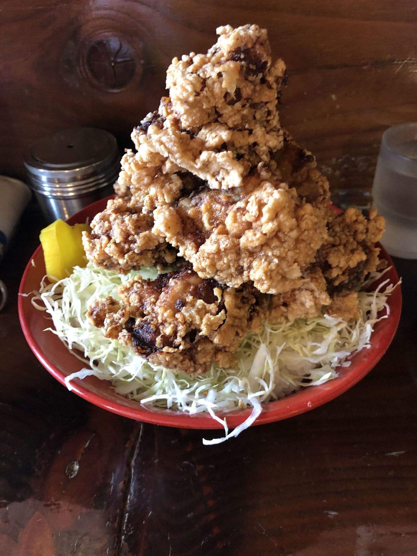 とりの唐揚げ丼