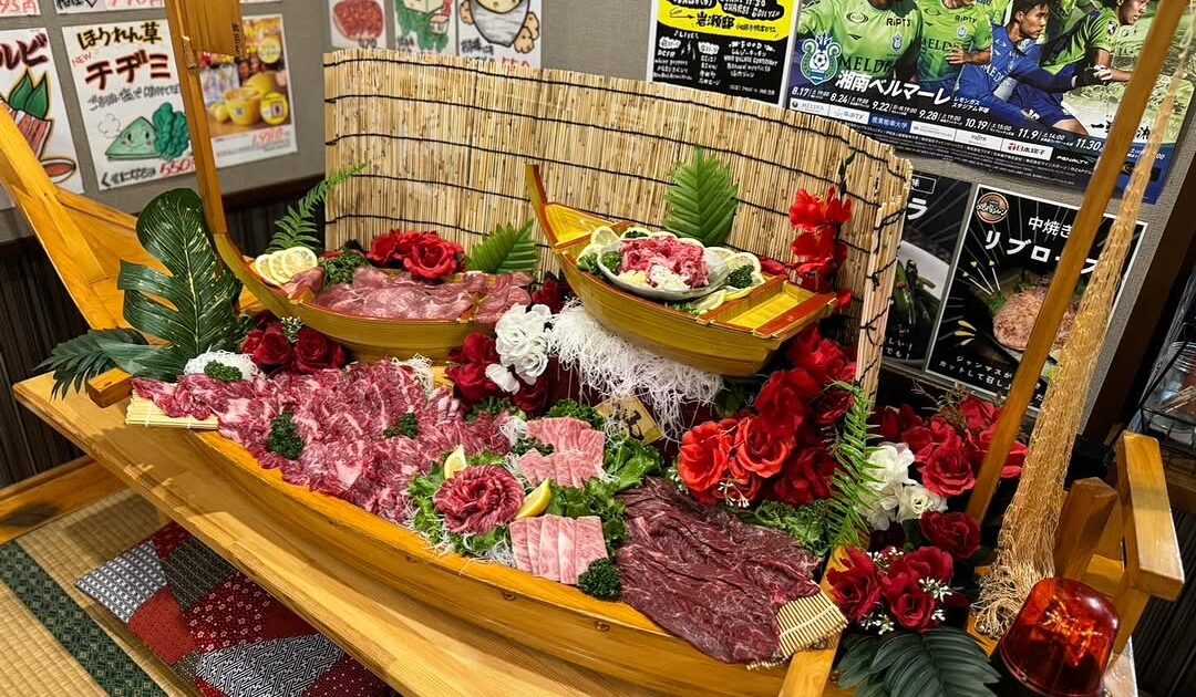 舟盛り焼肉